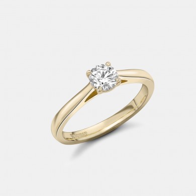 The Classic Yellow Gold 0.47ct Solitaire Ring
