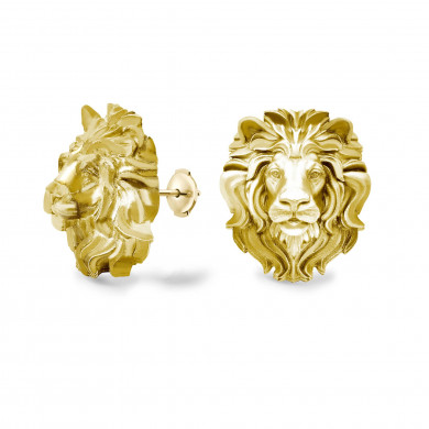 Signature Lion Earrings in...