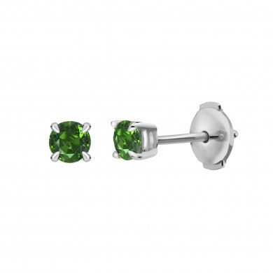 The Emerald Stud Earrings
