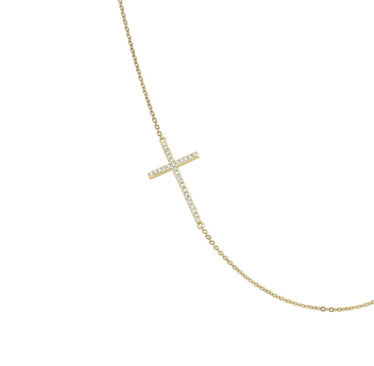 The Sideways Cross Necklace Explained: Meaning, Style and Craftsmanship