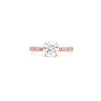 1.02ct Round Brilliant Lab-Grown Diamond Engagement Ring in 18ct Rose Gold