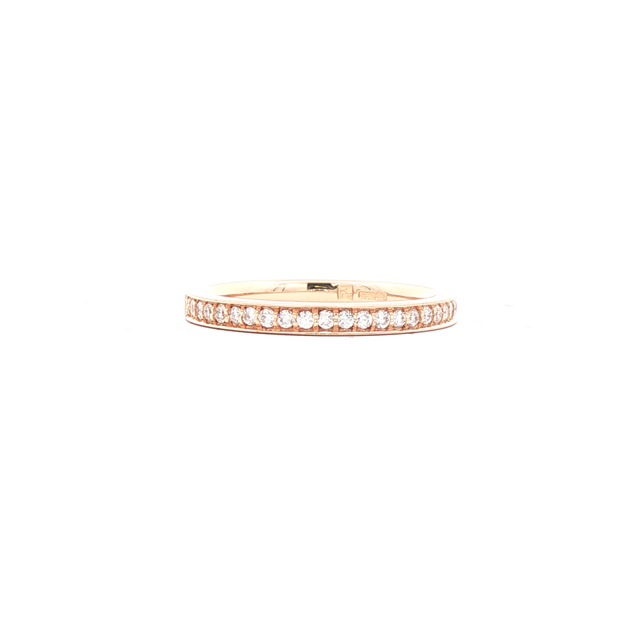 18ct Rose Gold Diamond Eternity Ring