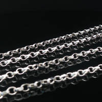 Sterling Silver Belcher Necklace – 20 Inch