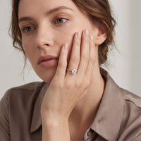 1.02ct Round Brilliant Lab-Grown Diamond Engagement Ring in 18ct Rose Gold