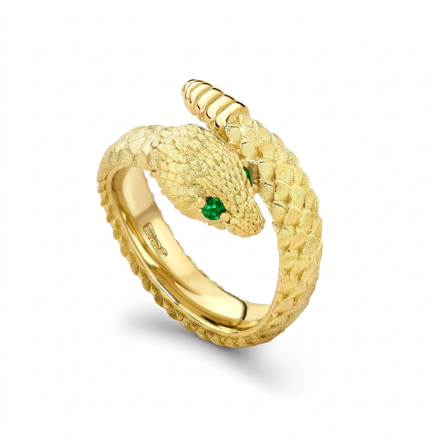 Sterling Silver Snake Ring – Jilted Collection
