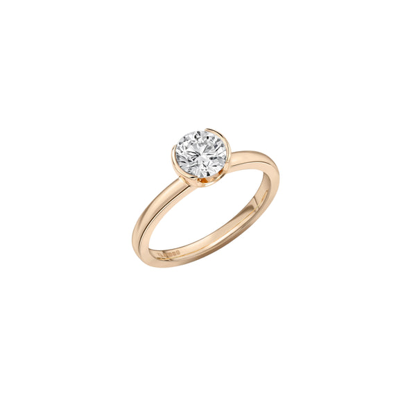 Aurora Lab Grown Solitaire Ring