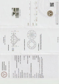 1.01ct D Colour Internally Flawless Lab-Grown Diamond Solitaire Ring in Platinum