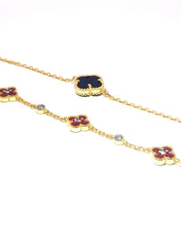 UntitledGold Plated Flower Design Bracelets