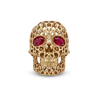 The Honeycomb Skull Ring – The Jilted Collection