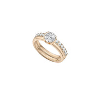 Aurora Lab Grown Solitaire Ring