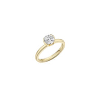 Aurora Lab Grown Diamond Solitaire Ring